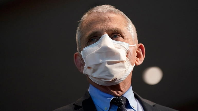 Dr. Anthony Fauci urged state officials to wait for further...
