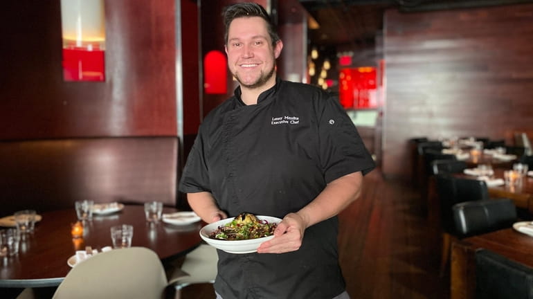 Chef-partner Lenny Messina at Lola in Great Neck.