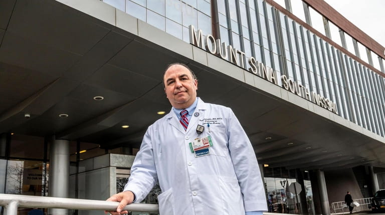 Dr. Frank Coletta is chief of critical care at Mount...
