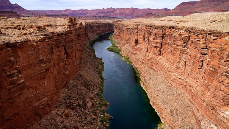 The Colorado River in the upper River Basin is pictured...