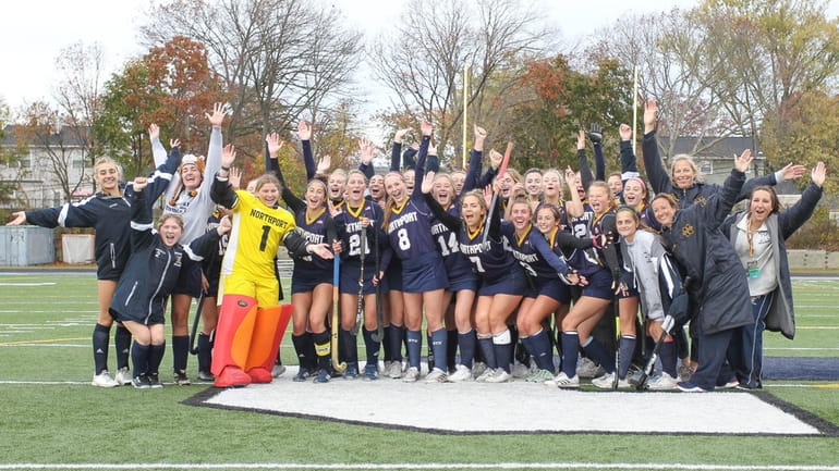 Northport after winning during the New York State High School...
