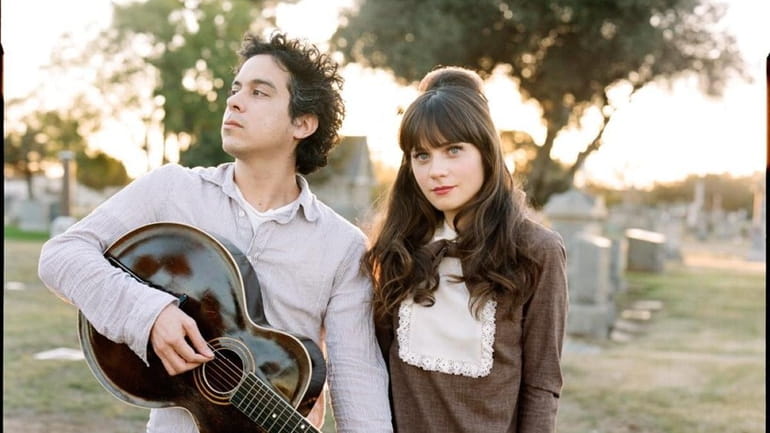 "She & Him," made up of artists M. Ward and...