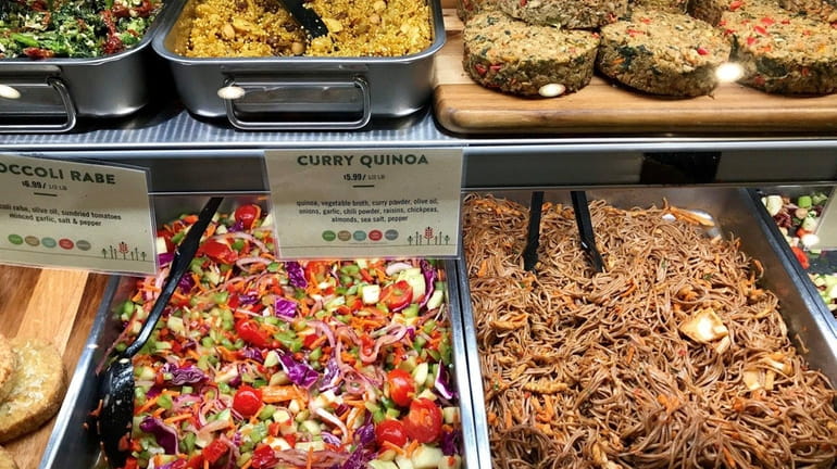 The prepared foods at Cornucopia Natural Foods in Sayville include...