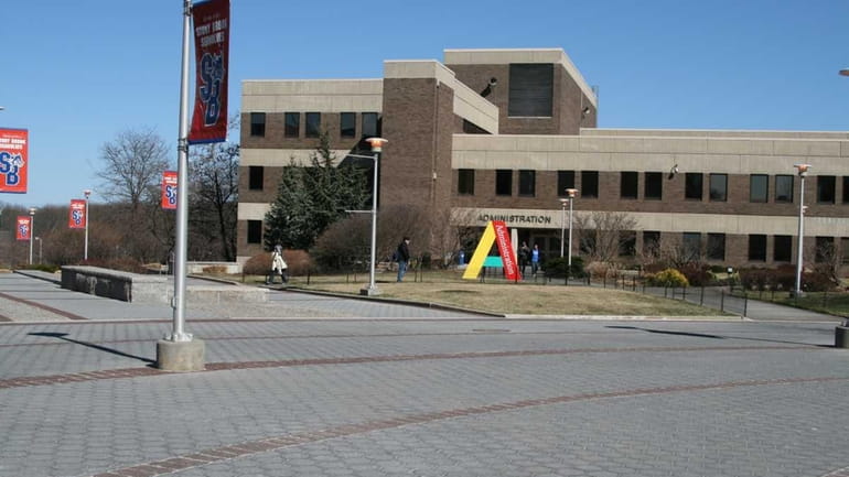 A file photo of Stony Brook University. (March 29, 2011)