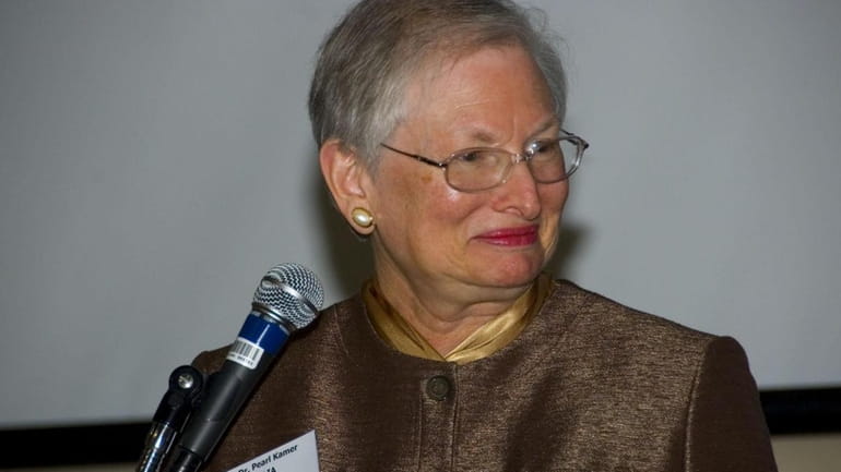 Pearl Kamer, economist for the Long Island Association. (November 2009)
