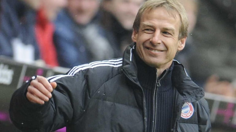 A March 7, 2009 file photo of Juergen Klinsmann while...