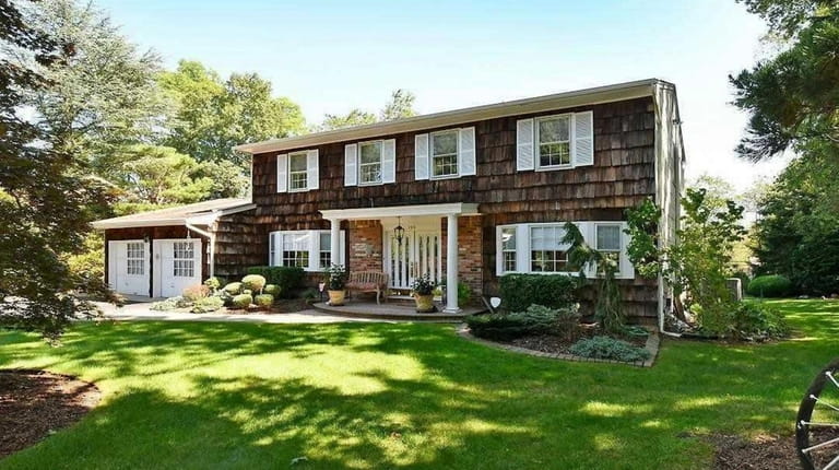 Priced at $759,000, this three-bedroom, 2½-bath Colonial on Harned Road in Commack has...