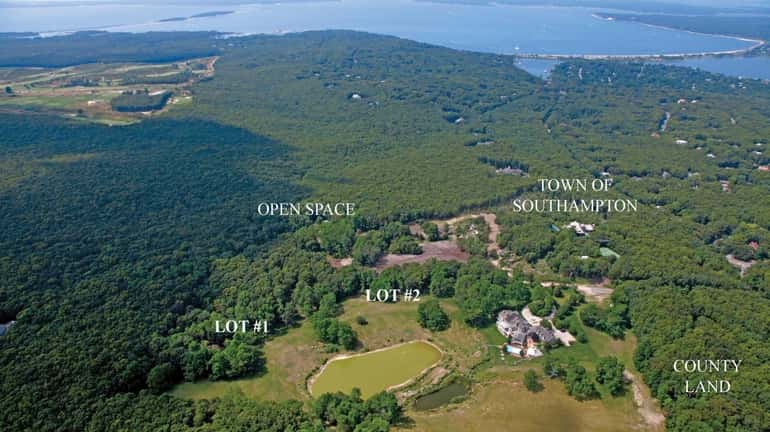 Two lots are for sale in Bridgehampton -- one for...