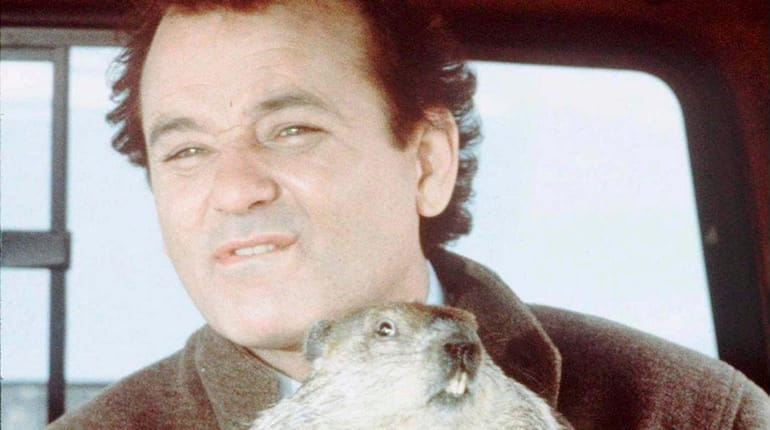 Bill Murray in "Groundhog Day," a 1992 romantic comedy about...