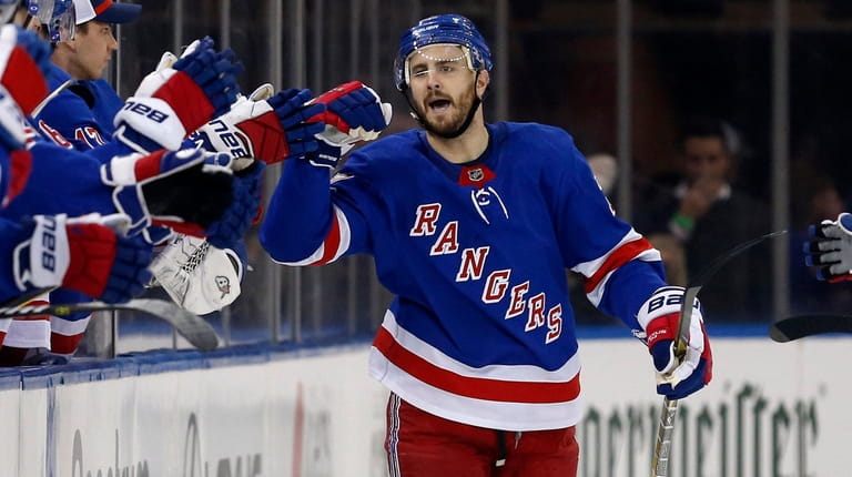 Kevin Shattenkirk is in his second season with the Rangers...