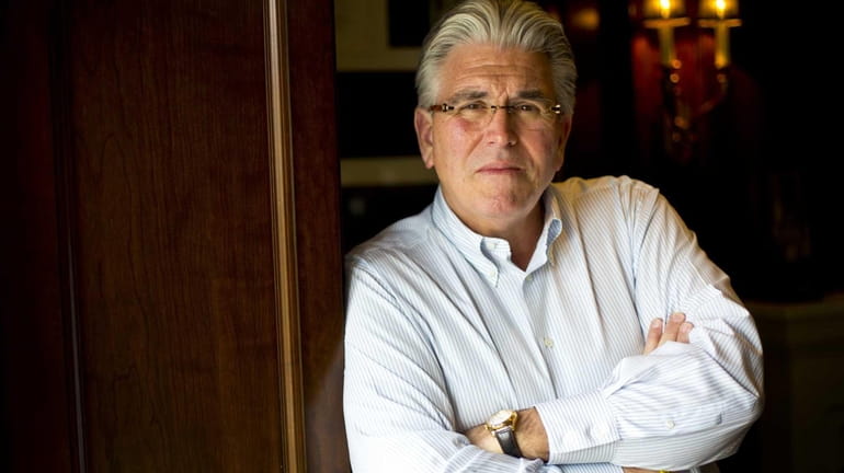Mike Francesa at his Manhasset home on Thursday, March 13,...