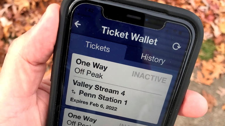The LIRR's "eTix" began outselling paper tickets in June, according...