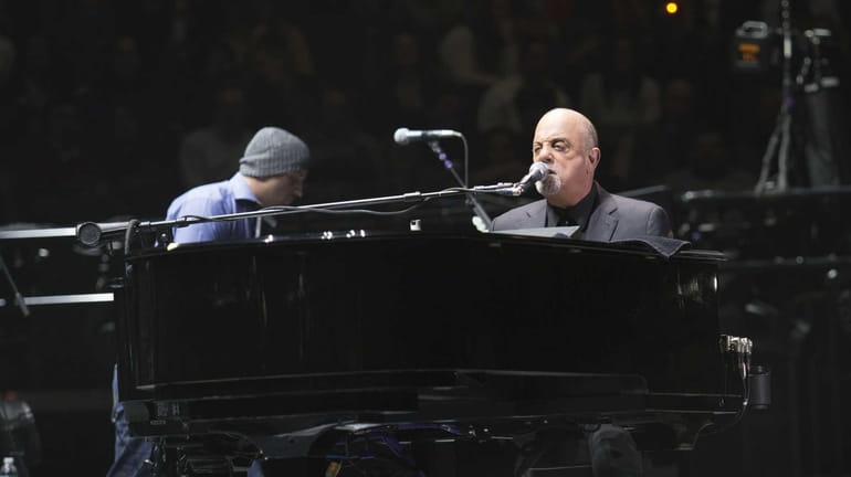 Billy Joel performs the first show of his Madison Square...