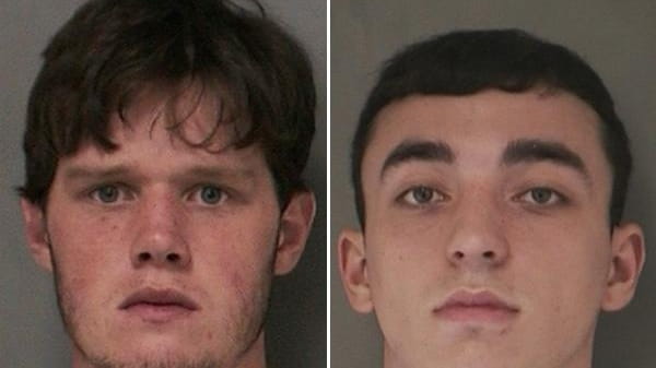 William Moore and Matthew Diperna, both 18, have been arrested...