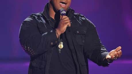 Michael Lynche performs on 'American Idol.' (April 27, 2010)