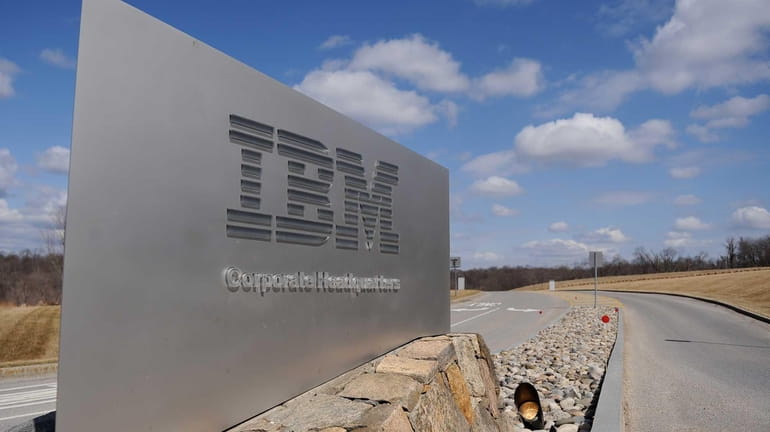 IBM's corporate headquarters in Armonk. IBM plans to move many...