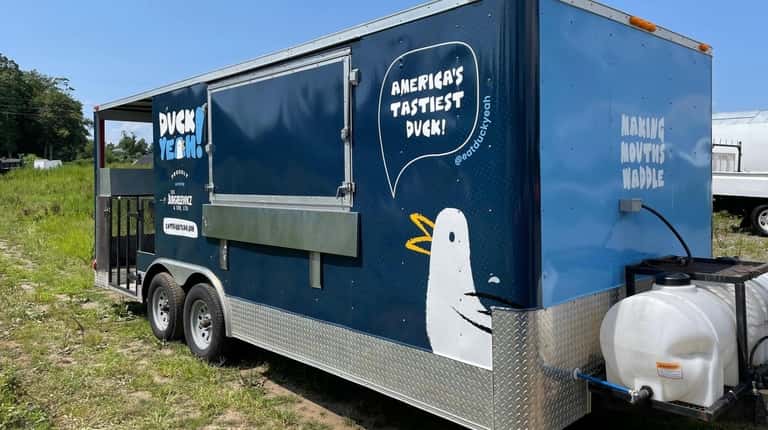 The Duck Yeah food trailer is new to Long Island,...