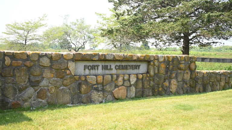 Montauk's Fort Hill Cemetery is the site of a 1653 raid by the...
