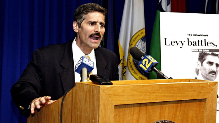 In June of 2007, Suffolk County Executive Steve Levy claims...
