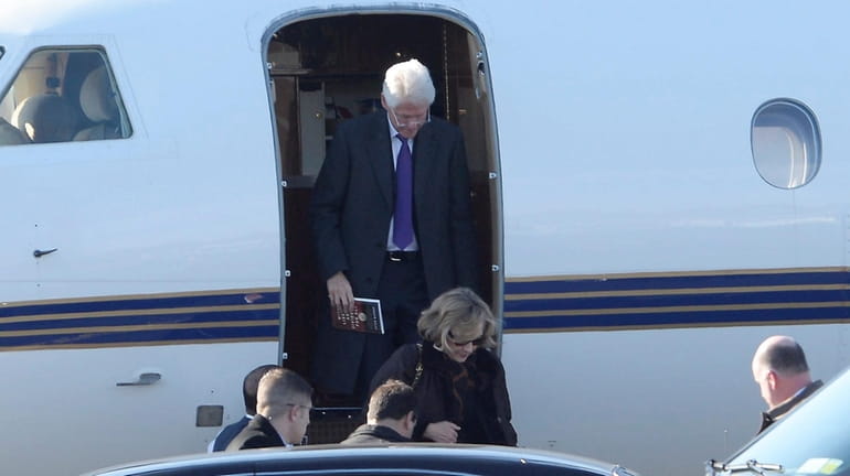 Former President Bill Clinton and former Sec. of State Hillary...