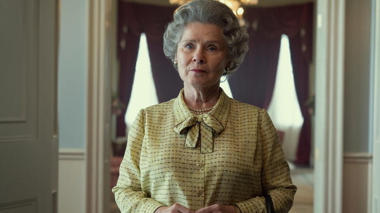 Imelda Staunton takes over the role of Queen Elizabeth II...