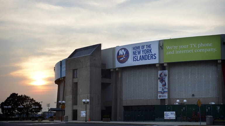 The Nassau Veterans Memorial Coliseum in Uniondale. (Aug. 13, 2013)