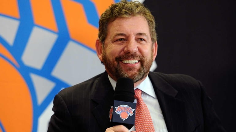 James L. Dolan, CEO of the Madison Square Garden Co.
