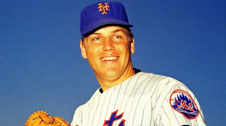 Mets pitcher Tom Seaver poses for a photo in March...