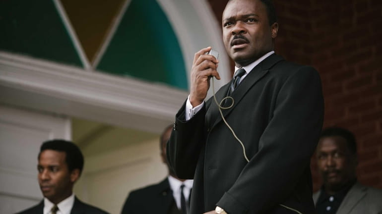 David Oyelowo portrays the Rev. Martin Luther King Jr. in...