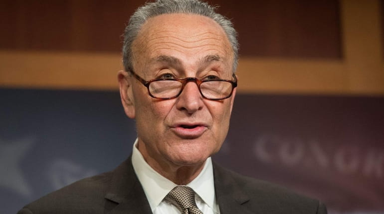 Sen. Chuck Schumer, seen here on March 22, said his...