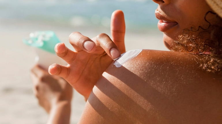 The U.S. Food and Drug Administration recommends using sunscreen with...