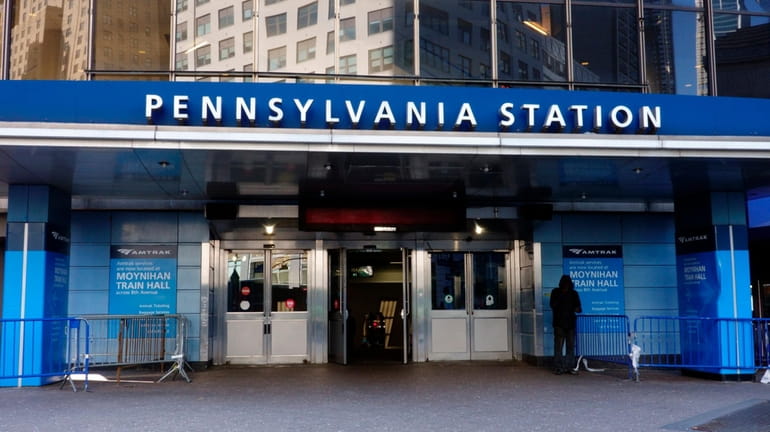 MTA police officers spotted the suspects entering Penn Station Friday, police...