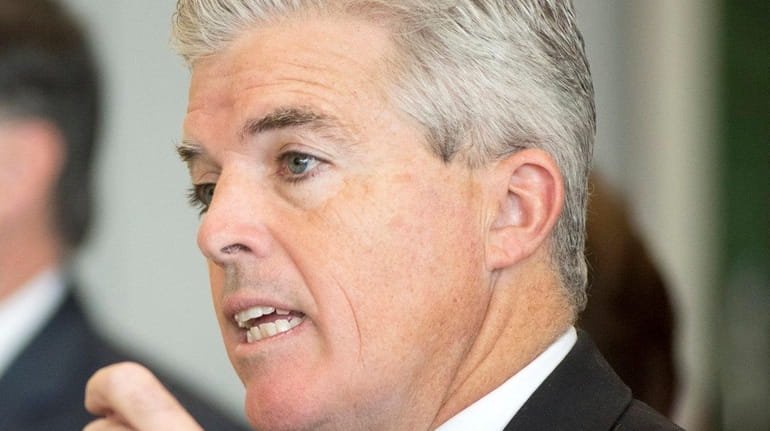 Suffolk County Executive Steve Bellone, seen here on March 29,...
