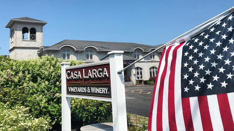 The Casa Larga Vineyards in upstate Fairport. 