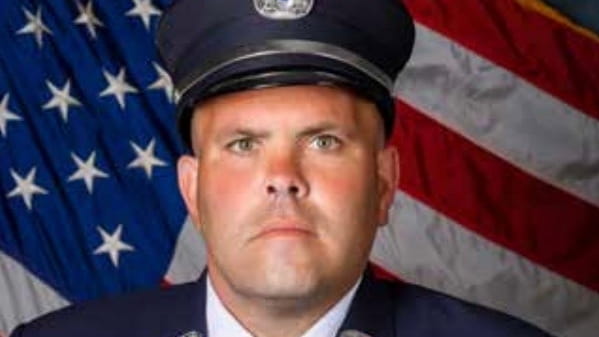 Island Park firefighter Michael Fischer, 38, died Sunday of an...