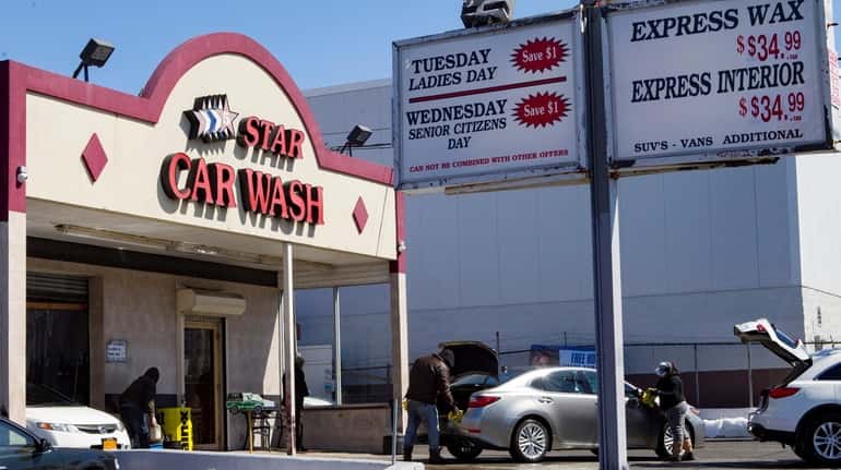 5 Star Car Wash in Elmont on March 23, 2017.