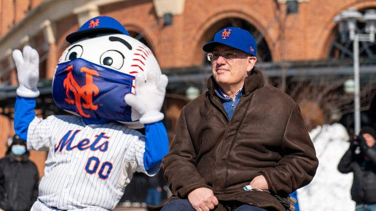 New York Mets owner Steve Cohen attends the opening of...