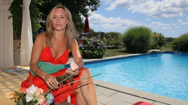 "Real" housewife of New York City Sonja Morgan is photographed...