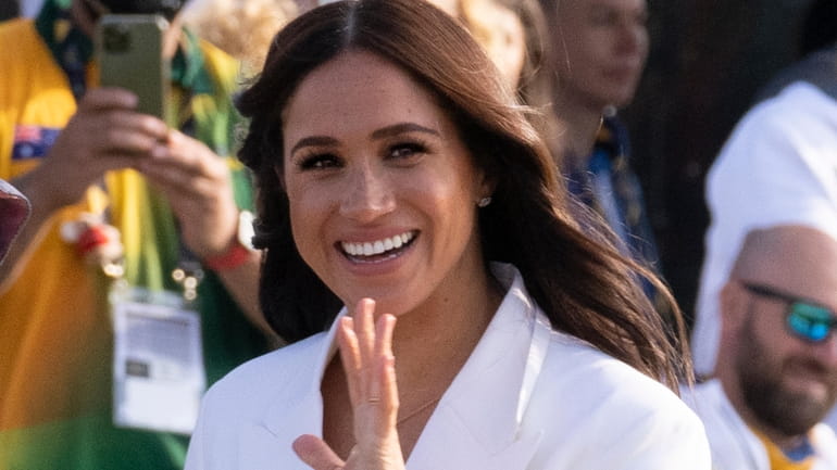 Meghan Markle, Duchess of Sussex, arrives at the Invictus Games...