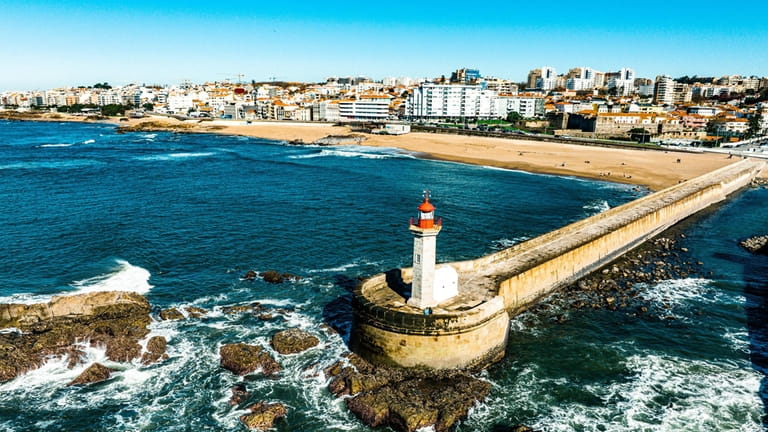 The Felgueiras Lighthouse, also known as the Farol de Felgueiras,...