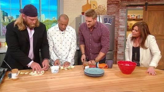 Nick Mangold appears on "The Rachael Ray Show" on Wednesday,...