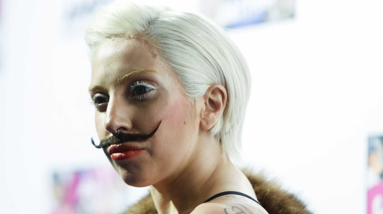 Lady Gaga during a presentation of her upcoming album, "Artpop,"...