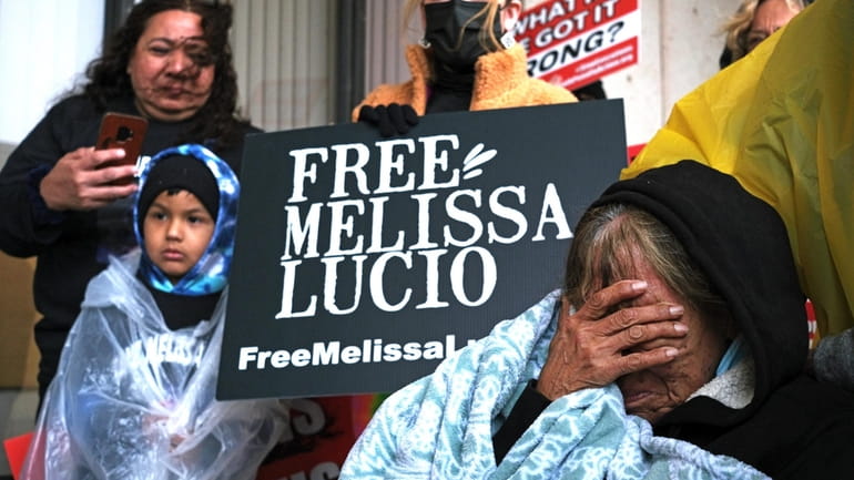 Esperanza Treviño, Melissa Lucio's mother, pleas to the public as...