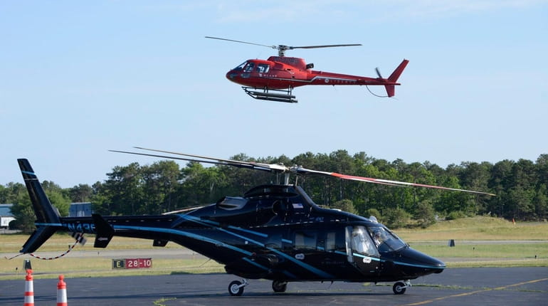 The FAA's decision to keep a controversial helicopter route along...