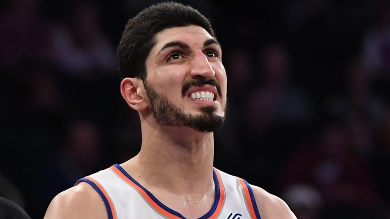 Knicks center Enes Kanter says he's not worried that Turkish...