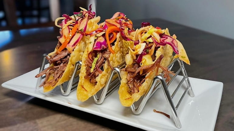 Duck confit tacos at Avenue in Bellmore.
