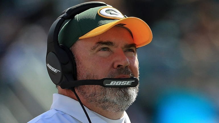 Former Green Bay Packers head coach Mike McCarthy during a...