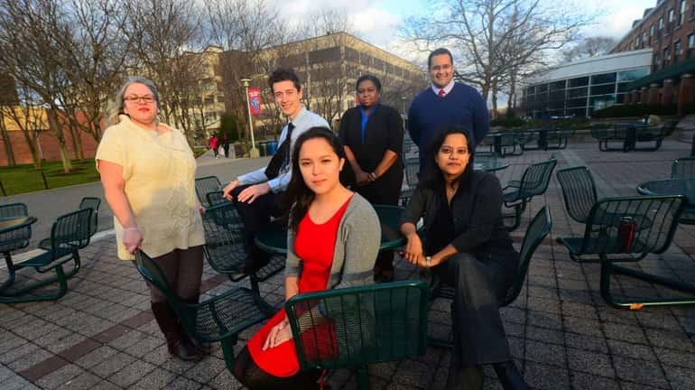 Members of the Stony Brook's Center for Prevention and Outreach...