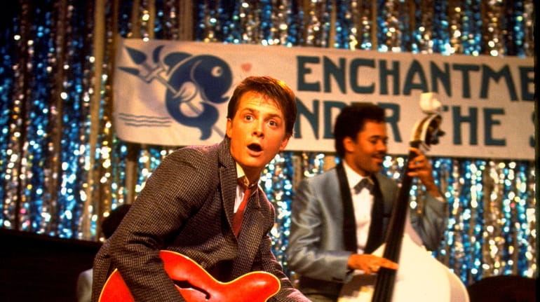 Michael J. Fox as Marty McFly in Universal Pictures' 1985...