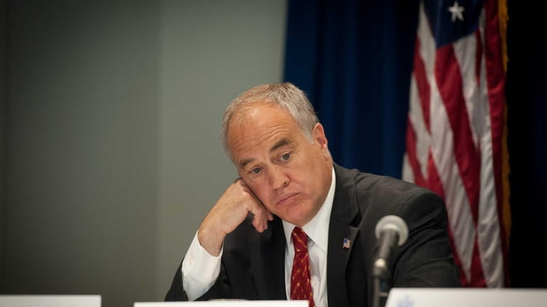 New York State Comptroller Thomas DiNapoli at the New York...